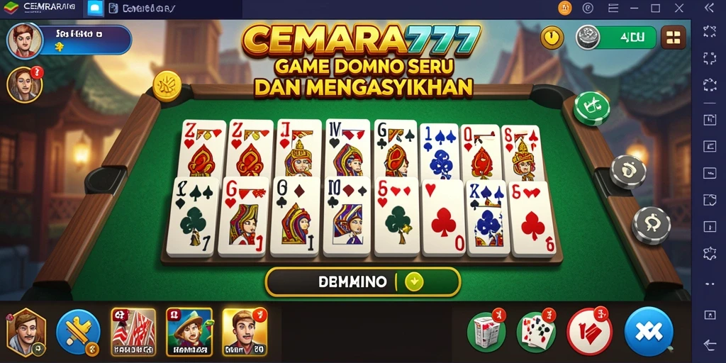 Tampilan gameplay seru dan interaktif di CEMARA777.