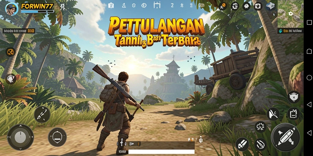 Gameplay Open World yang menakjubkan dalam FORWIN77.