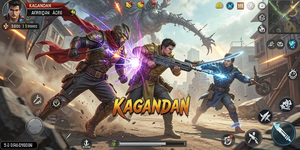 Gameplay KAGANDAN yang intens dan mendebarkan.
