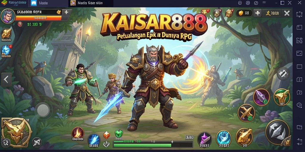 Tampilan gameplay KAISAR888 yang memukau dan menantang.