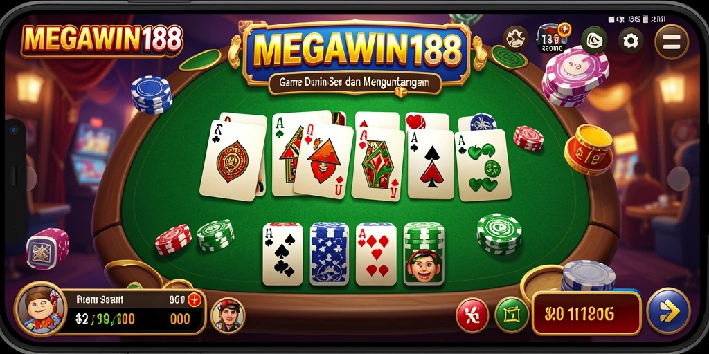 Tampilan gameplay seru dan menarik dari MEGAWIN188.