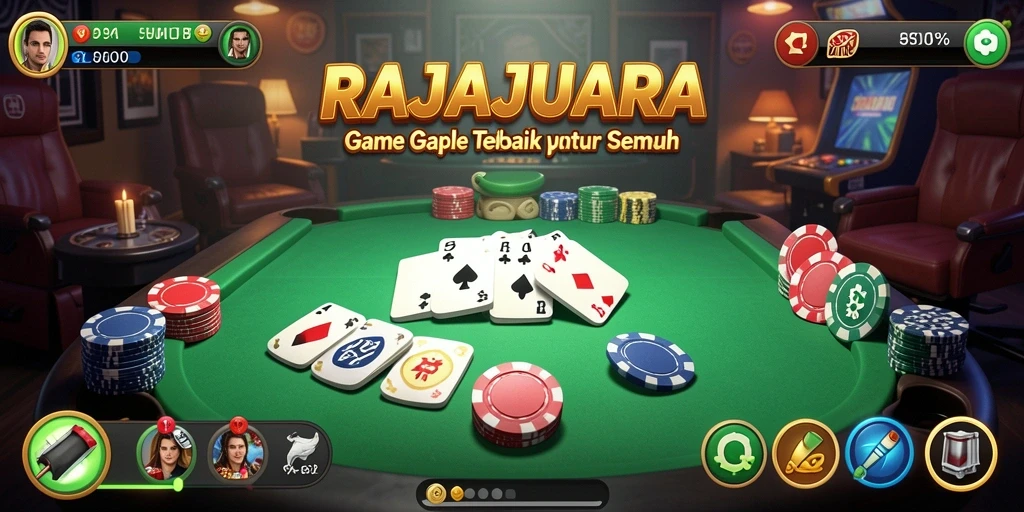 Tampilan bermain <strong>RAJAJUARA</strong> dengan grafis yang menarik.