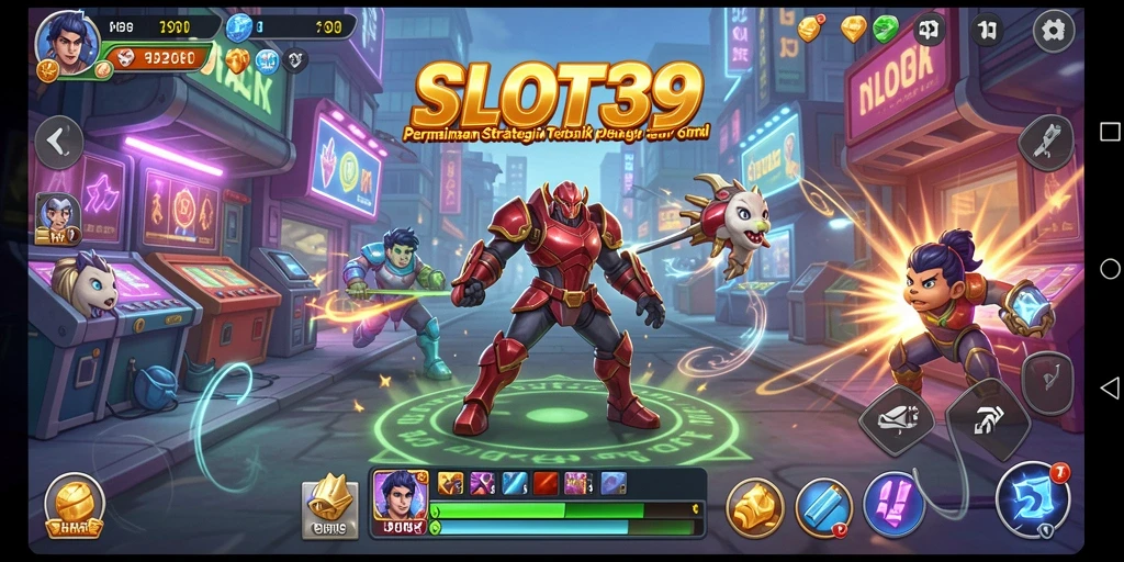 Gameplay menarik dari SLOT39 menampilkan berbagai unit dan strategi.
